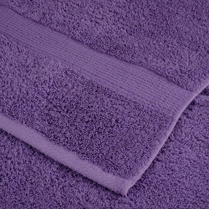 vidaXL Premium Hand Towels SOLUND 10 pcs Purple 50x100 cm 600 gsm 6
