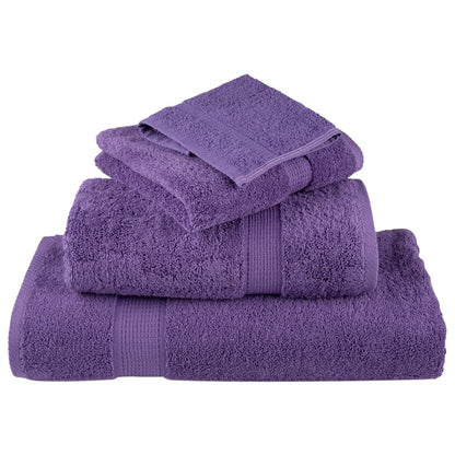 vidaXL Premium Shower Towels SOLUND 4 pcs Purple 70x140 cm 600 gsm 4