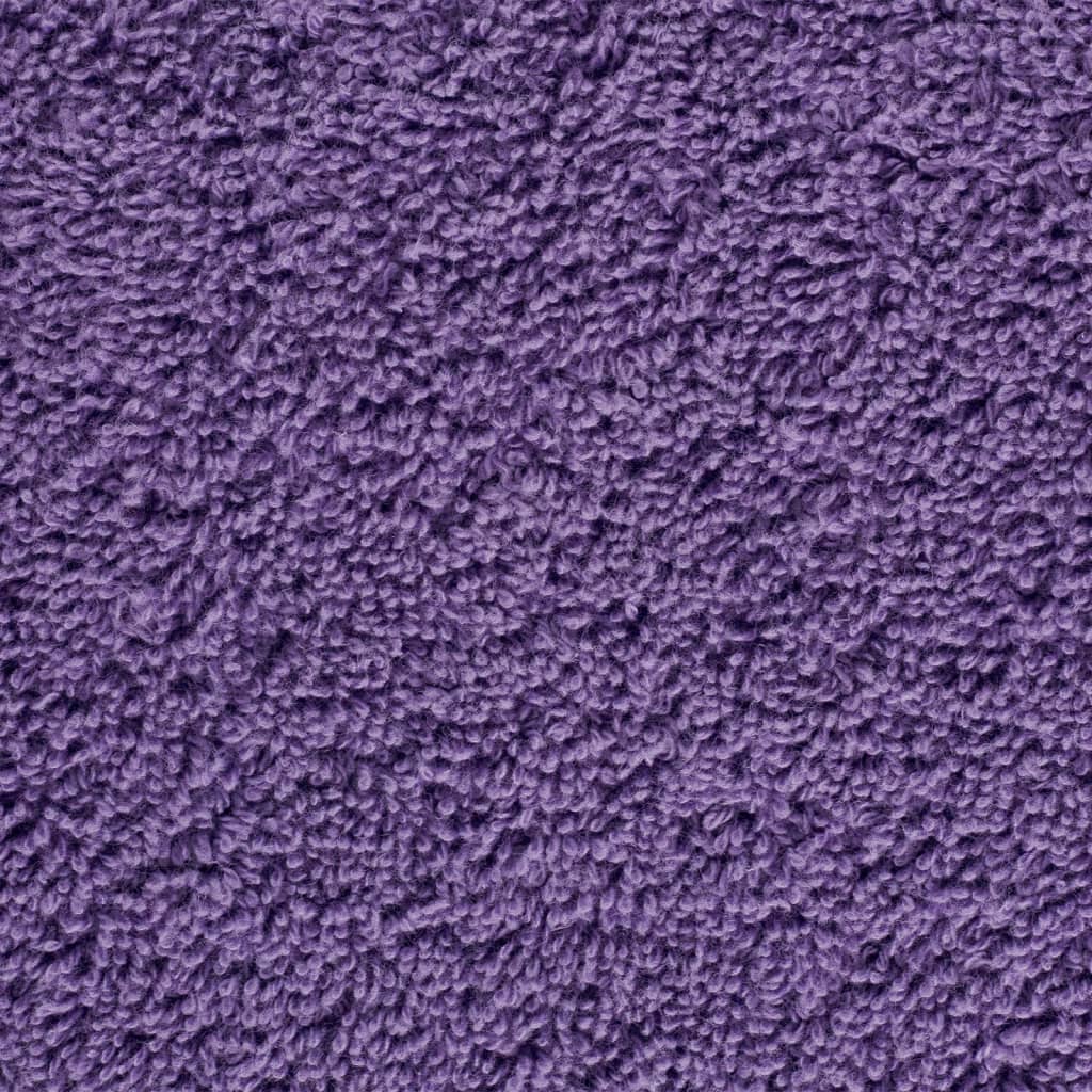 vidaXL Premium Shower Towels SOLUND 4 pcs Purple 70x140 cm 600 gsm 5