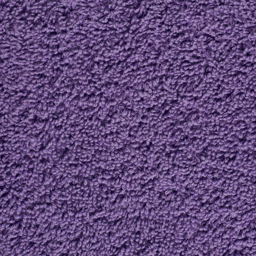 vidaXL Premium Sauna Towels SOLUND 4 pcs Purple 80x200 cm 600 gsm 5