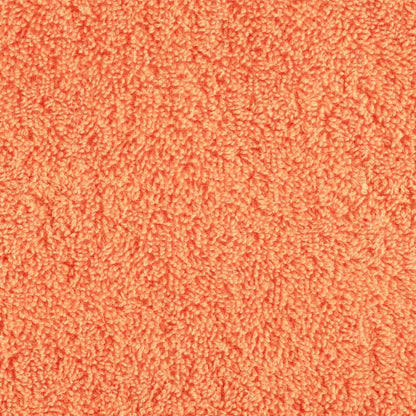 vidaXL Premium Bath Towels "SOLUND" 4 pcs Orange 100x150 cm 600 gsm 5