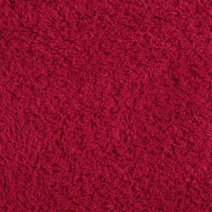 vidaXL Premium Sauna Towels SOLUND 4 pcs Red 80x200 cm 600 gsm 5