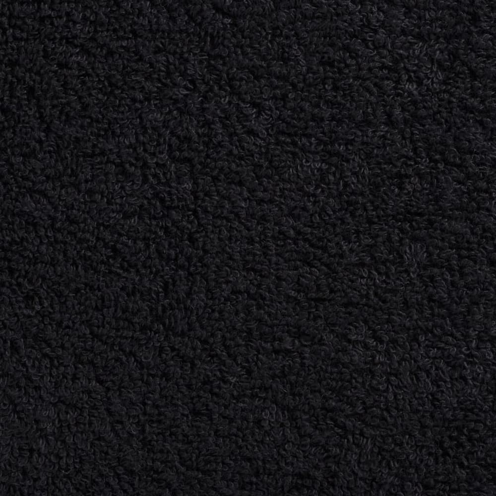 Premium Shower Towels SOLUND 70x140 cm 600 gsm 10 pcs Black