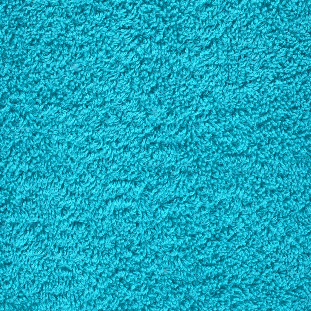 vidaXL Premium Shower Towels SOLUND 4 pcs Turquoise 70x140 cm 600 gsm 5
