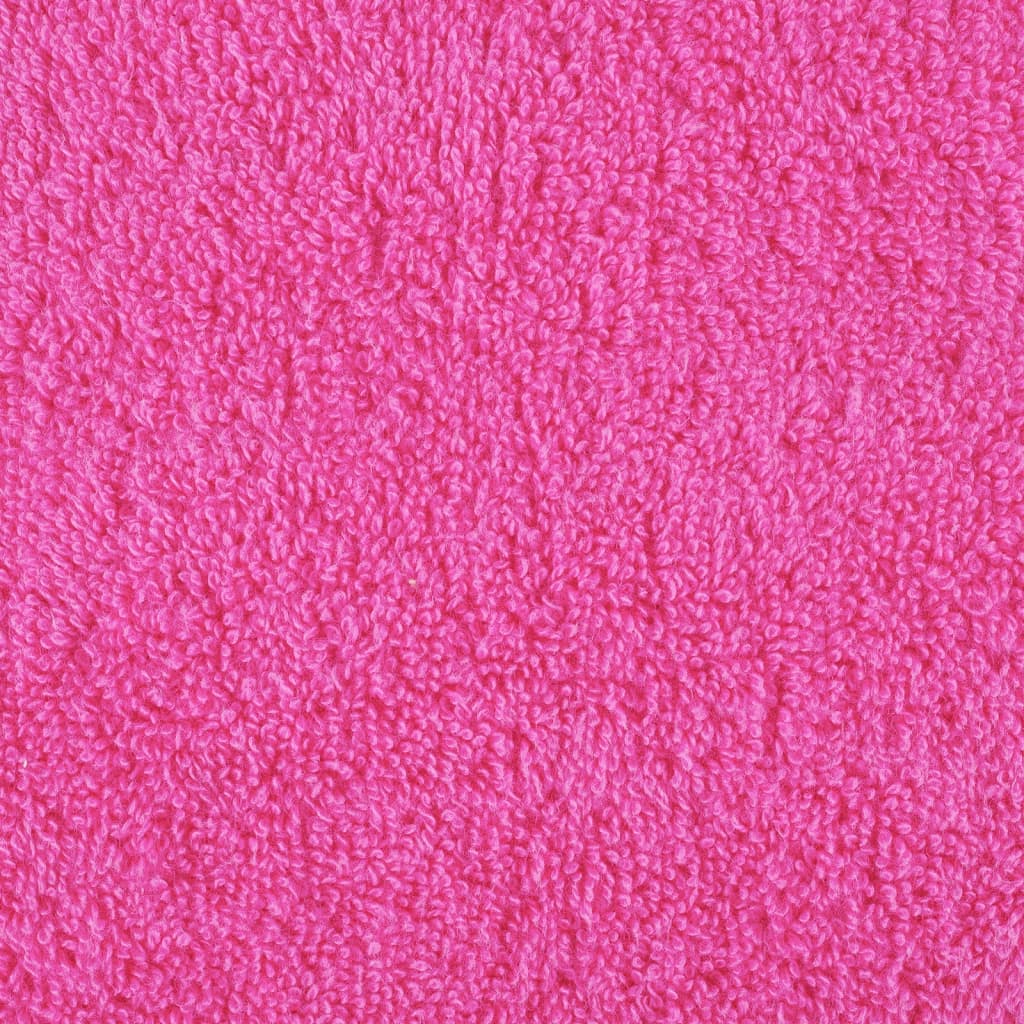 vidaXL Premium Bath Towels "SOLUND" 4 pcs Pink 100x150 cm 600 gsm 5