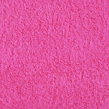 vidaXL Premium Bath Towels "SOLUND" 4 pcs Pink 100x150 cm 600 gsm 5