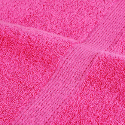 vidaXL Premium Towels SOLUND 2 pcs Pink 100x200 cm 600 gsm 6