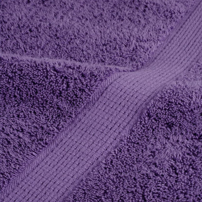 vidaXL 8 Piece Premium Towel Set SOLUND Purple 600 gsm 6