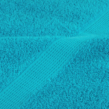 vidaXL 8 Piece Premium Towel Set SOLUND Turquoise 600 gsm 6