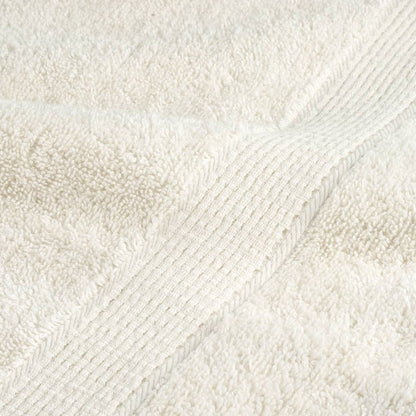 vidaXL 6 Piece Premium Towel Set SOLUND Cream 600 gsm 6