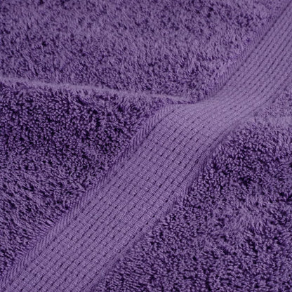 vidaXL 12 Piece Premium Towel Set SOLUND Purple 600 gsm 6