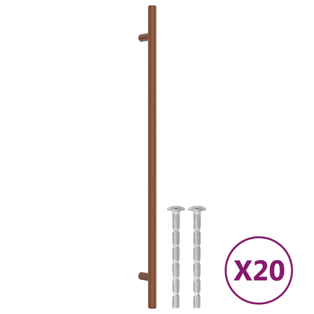 Cabinet Handles Stainless Steel 20 Bronze 320 mm