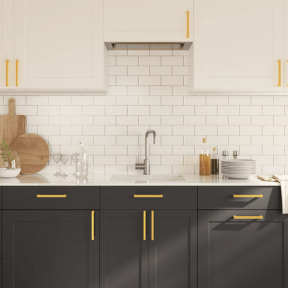 vidaXL Cabinet Handles 20 pcs Gold 160 mm Stainless Steel 4