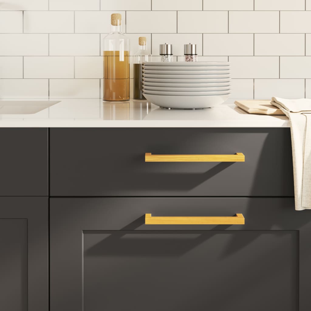 Cabinet Handles Stainless Steel 20 Gold 192 mm