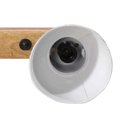 vidaXL Wall Lamp 25 W Distressed Blue 45x25 cm E27 4