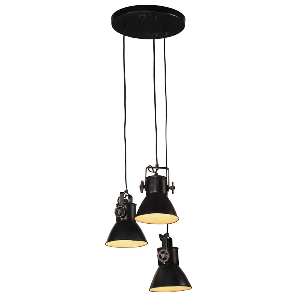 Hanging Lamp 25 W 30x30x100 cm E27 Black