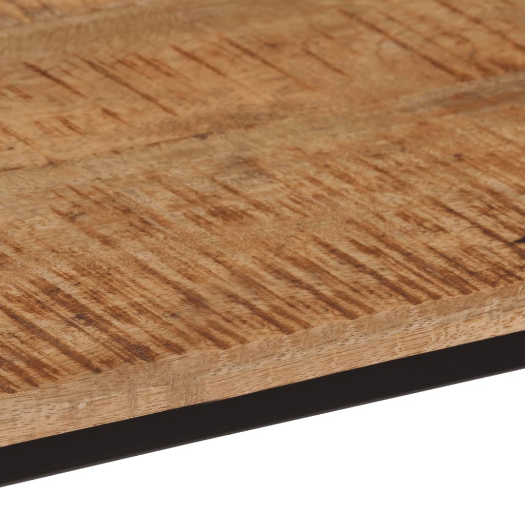 vidaXL Console Table 80x30x74 cm Solid Wood Mango and Iron 5
