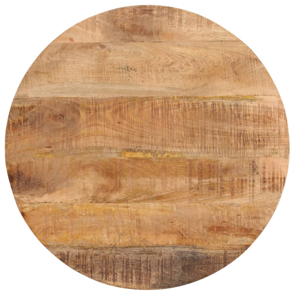 vidaXL Coffee Table 54x54x35 cm Solid Wood Mango and Iron 4