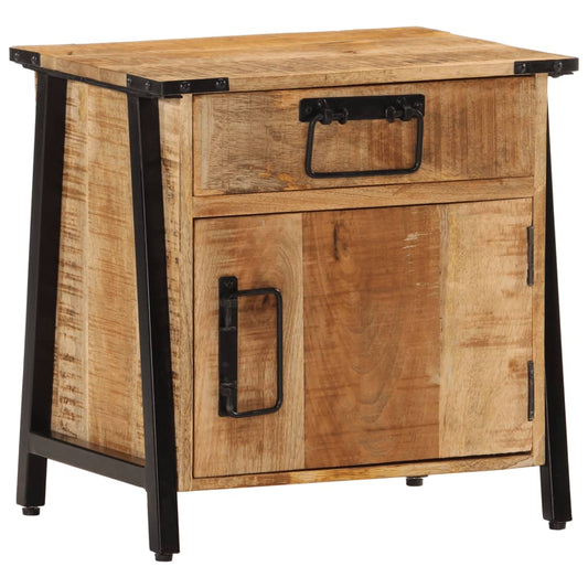 vidaXL Bedside Cabinet 40x30x42 cm Solid Wood Mango 1