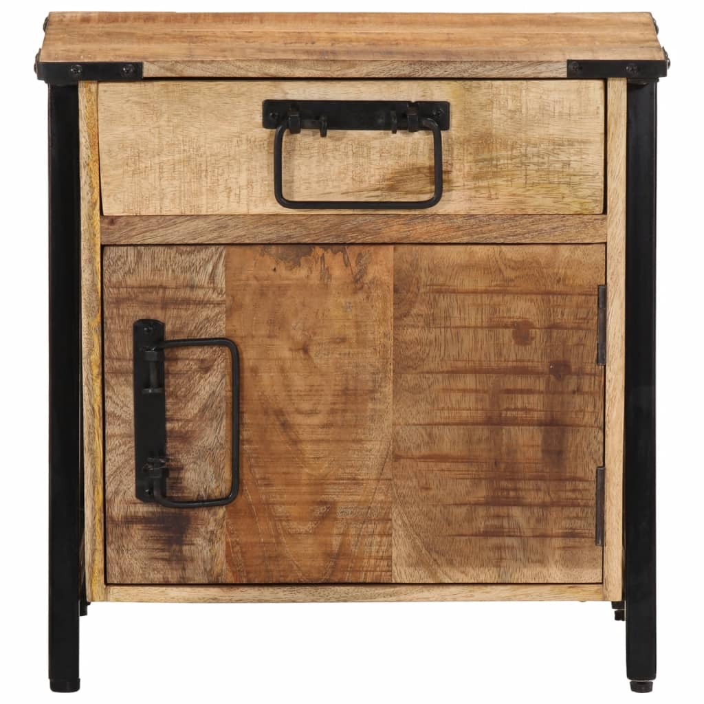 vidaXL Bedside Cabinet 40x30x42 cm Solid Wood Mango 3