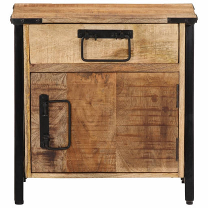 vidaXL Bedside Cabinet 40x30x42 cm Solid Wood Mango 3
