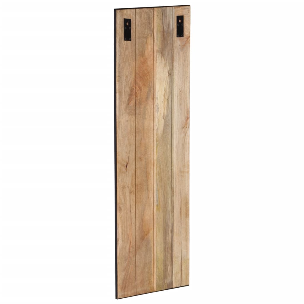vidaXL Coat Rack 35x8x110 cm Solid Rough Wood Mango 3