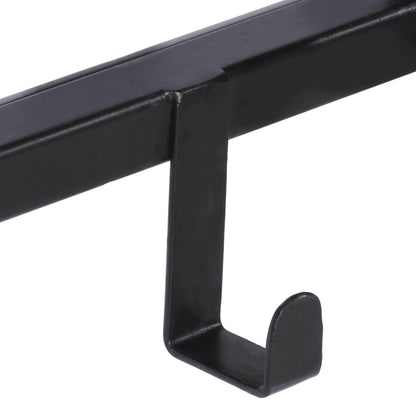 vidaXL Coat Rack 87x10x27 cm Solid Rough Wood Mango 6