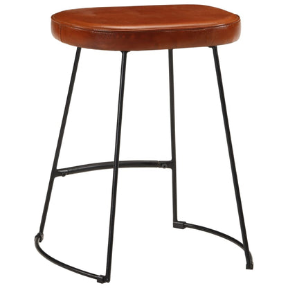 vidaXL Bar Stools 2 pcs Dark Brown 40x29.5x53 cm 5