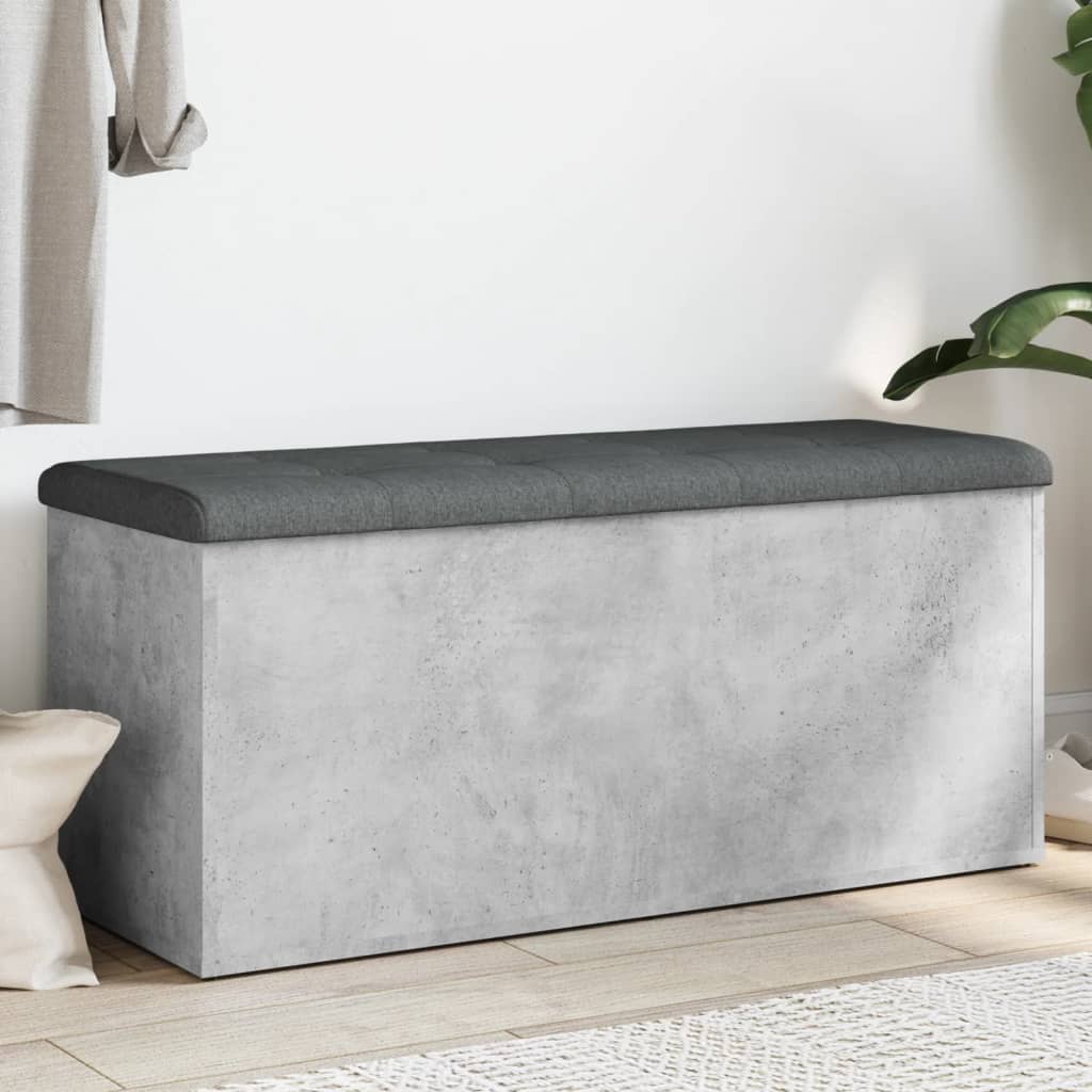 vidaXL Storage Bench Engineered Wood