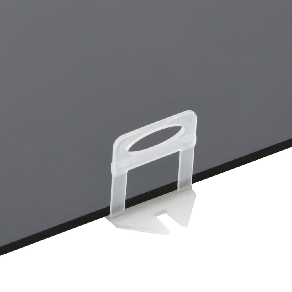 vidaXL Tile Levelling Clips 2500 pcs 1 mm 2