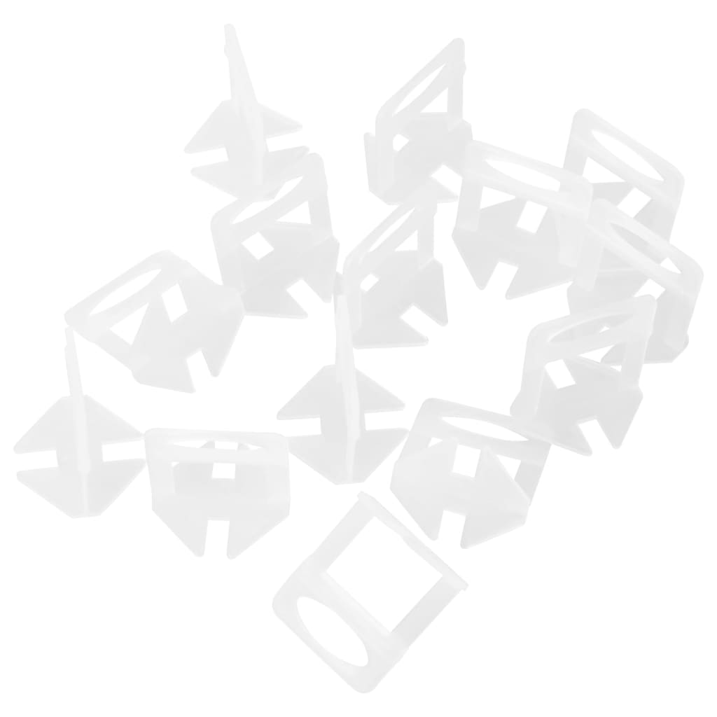 vidaXL Tile Levelling Clips 2500 pcs 1 mm 6