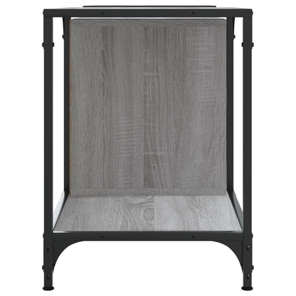 vidaXL TV Cabinet Grey Sonoma 153x37x50 cm Engineered Wood 5