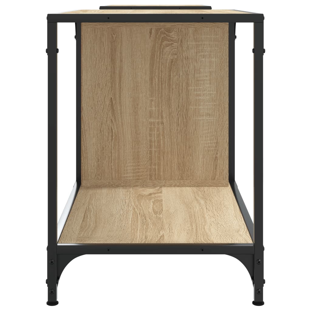 vidaXL TV Cabinet Sonoma Oak 203x37x50 cm Engineered Wood 5