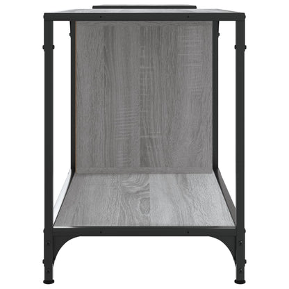 vidaXL TV Cabinet Grey Sonoma 203x37x50 cm Engineered Wood 5