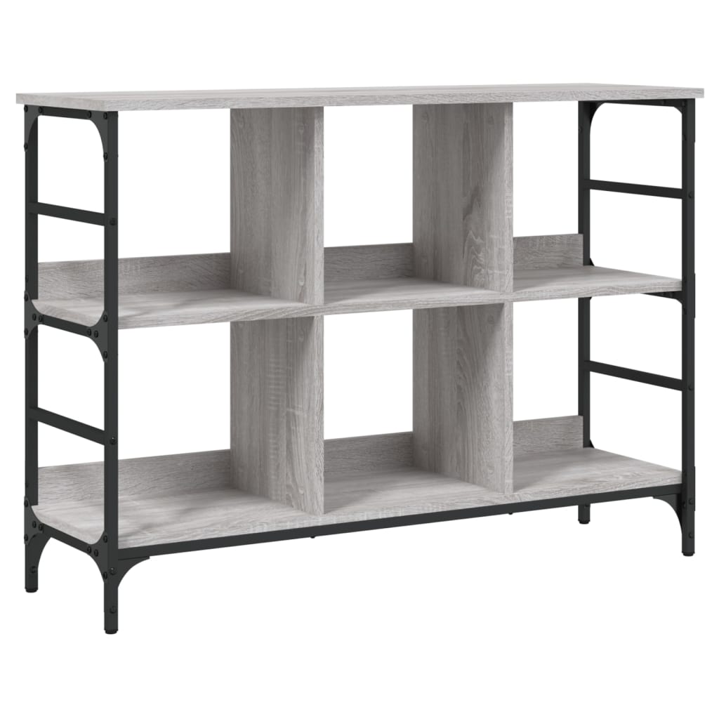 vidaXL Sideboard Grey Sonoma 102x32x73,5 cm Engineered Wood 2