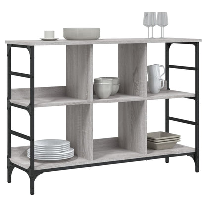 vidaXL Sideboard Grey Sonoma 102x32x73,5 cm Engineered Wood 3