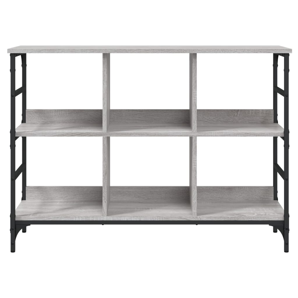 vidaXL Sideboard Grey Sonoma 102x32x73,5 cm Engineered Wood 4