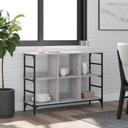 vidaXL Sideboard Grey Sonoma 102x32x73,5 cm Engineered Wood 1