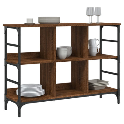 vidaXL Sideboard Brown Oak 102x32x73,5 cm Engineered Wood 3