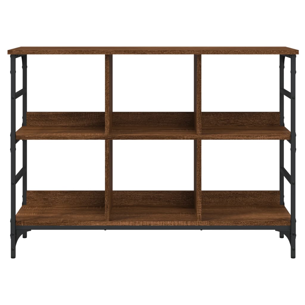 vidaXL Sideboard Brown Oak 102x32x73,5 cm Engineered Wood 4