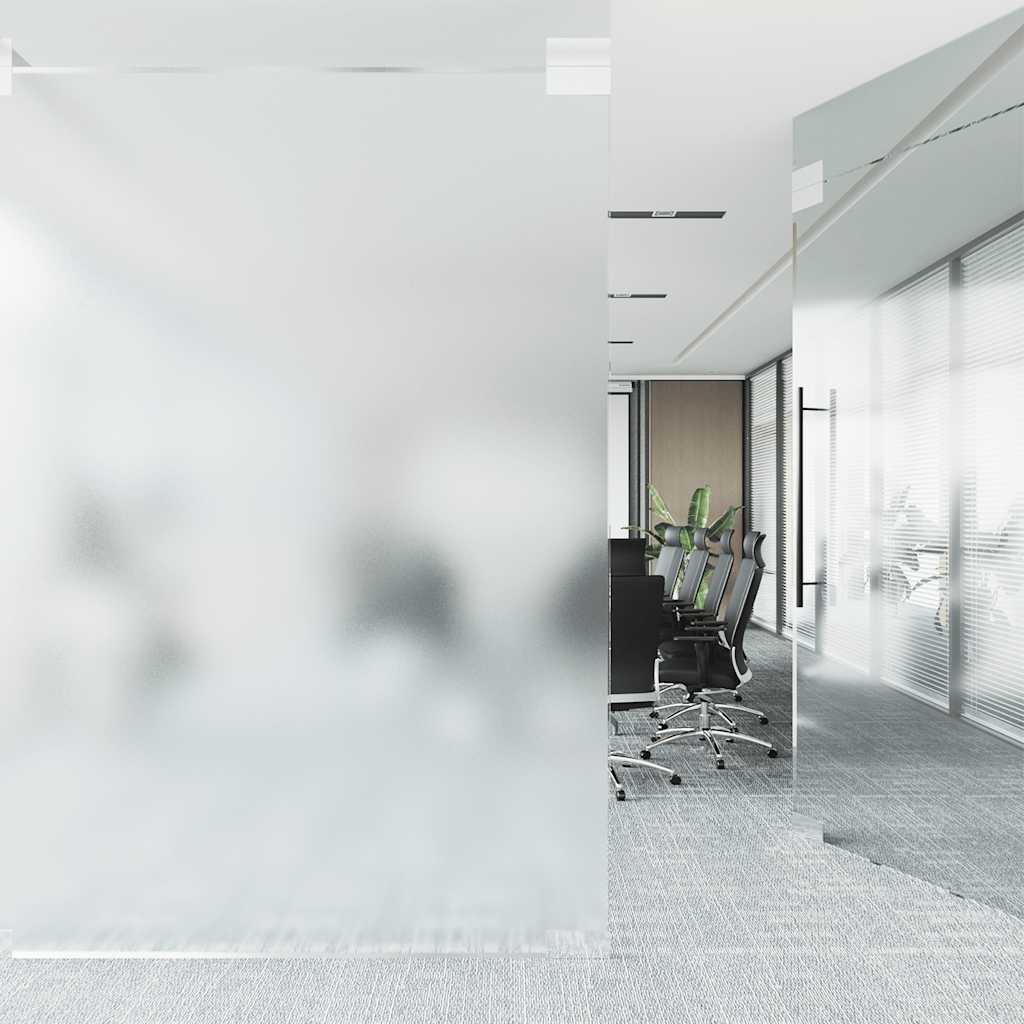 vidaXL Window Films Frosted Grey PVC 3