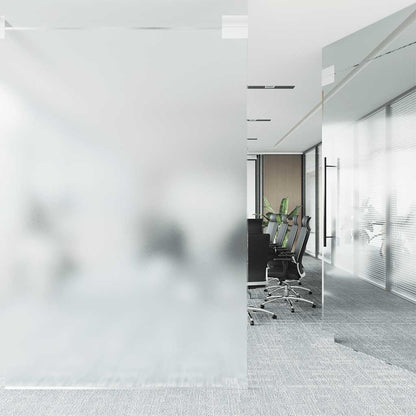 vidaXL Window Films Frosted Grey PVC 3