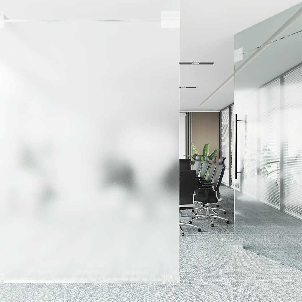 vidaXL Window Films Frosted White PVC 3