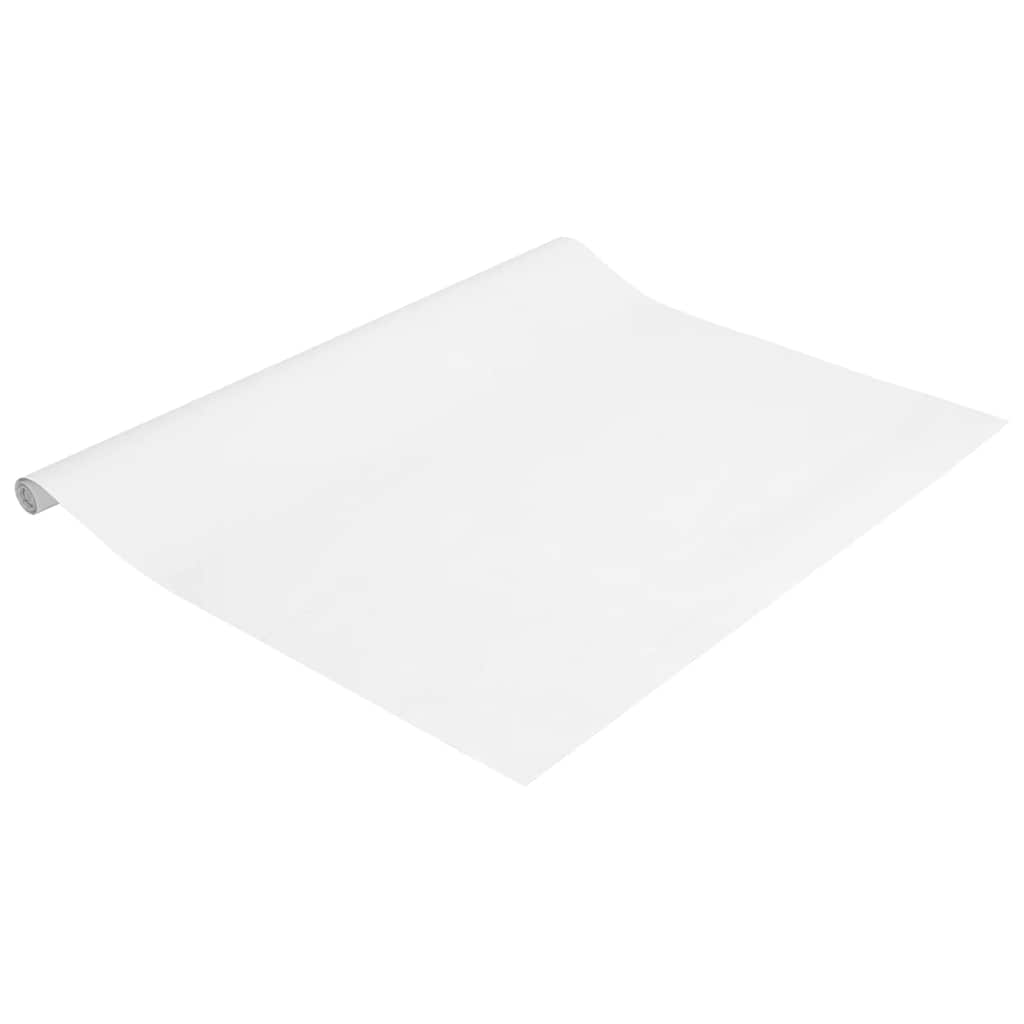 vidaXL Window Films Frosted White PVC 6