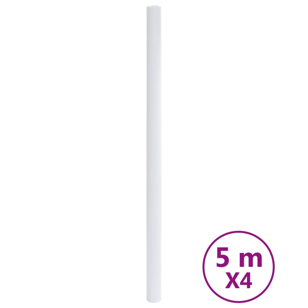 vidaXL Furniture Stickers Self-Adhesive Matte White 90x500 cm PVC 2
