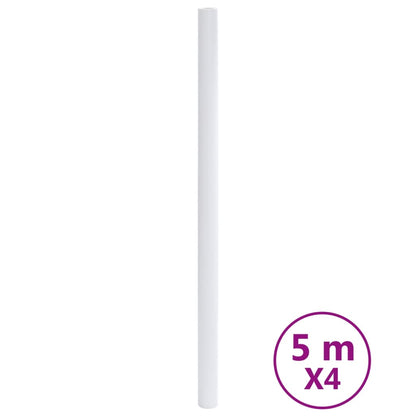 vidaXL Furniture Stickers Self-Adhesive Matte White 90x500 cm PVC 2