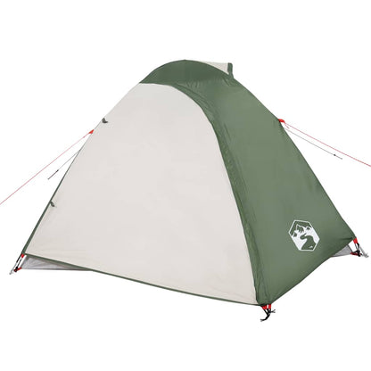 vidaXL Camping Tent Dome 4-Person Green Waterproof 6