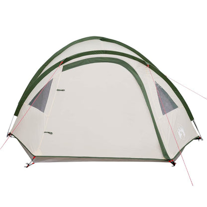 vidaXL Camping Tent Dome 4-Person Green Waterproof 6