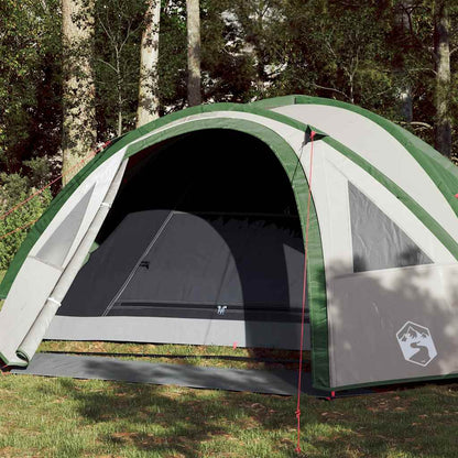 vidaXL Camping Tent Dome 4-Person Green Waterproof 1
