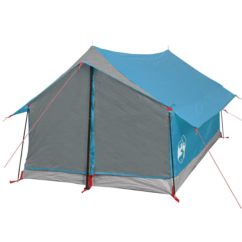 vidaXL Camping Tent 2-Person Blue Waterproof 6